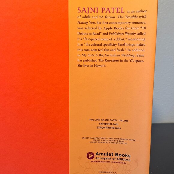 MY SISTER’S BIG FAT INDIAN WEDDING ~ Sajni Patel ~ YA Novel ~ South Asian Desi - Picture 7 of 8